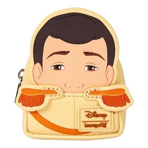 Disney Cinderella 75th Anniversary Mini Backpack Prince Keychain Charm